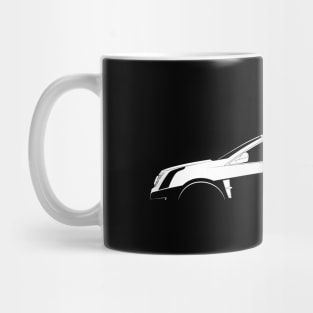 Cadillac SRX (2010) Silhouette Mug